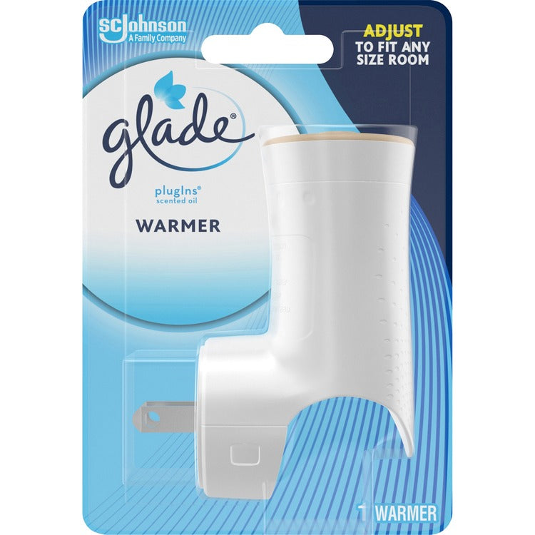 Glade PlugIns Scented Oil Warmer - 1 Each - White (SJN334583) Each