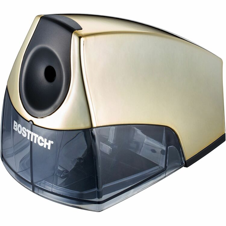 Bostitch Personal Electric Pencil Sharpener - x 4" x 8.3" Depth - Yellow - 1 / Each (BOSEPS4GOLD)