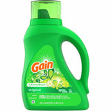 Gain Detergent With Aroma Boost, 46 fl oz (1.4 quart), Original Scent (PGC55861BT) Each