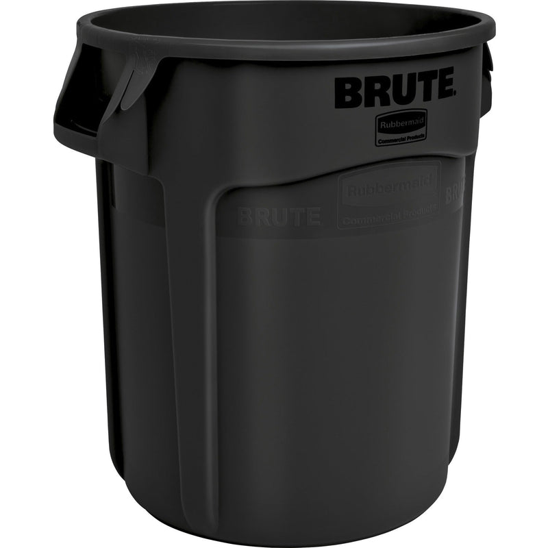 Rubbermaid Commercial Round Brute Container, Plastic, 20 Gal, Black (RCP1779734CT) Case of 6