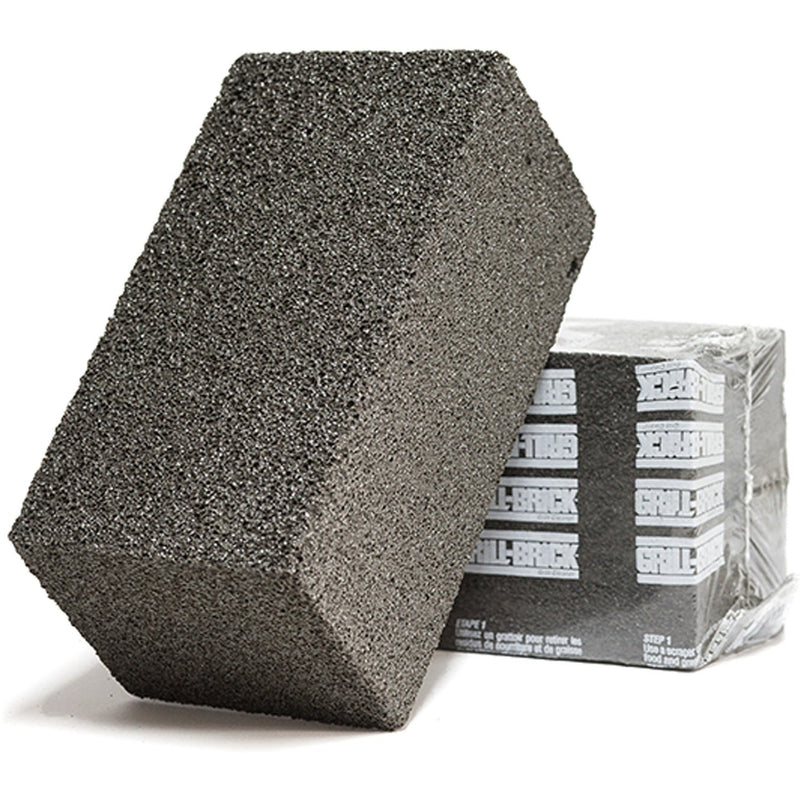 Genuine Joe Scrubble Griddle Brick - Brick - 12 / Carton - Black (GJO18417) Case of 12