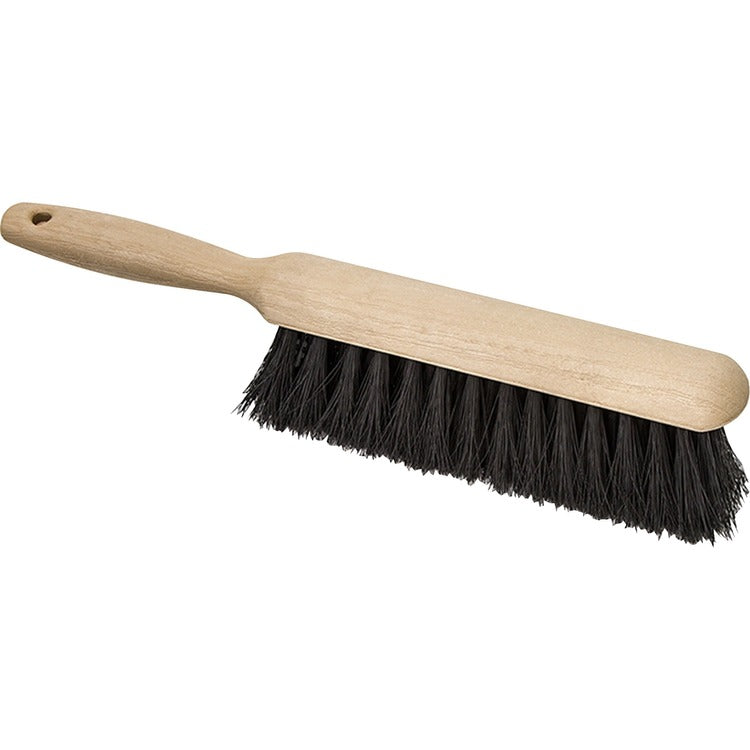 Genuine Joe Poly Counter Brush - 13" Overall Length - 1 Each - Black (GJO18413)