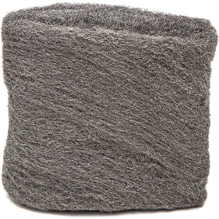 Genuine Joe Heavy-duty Steel Wool Hand Pad - 192/Carton - Steel - Gray (GJO18411)