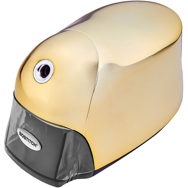 Bostitch QuietSharp Executive Pencil Sharpener - x 4" x 7.5" Depth - Gold - 1 / Each (BOSEPS8GOLD) Each