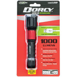 Dorcy Ultra 1000 Lumen USB Rechargeable Flashlight With Powerbank, LED, 1000 lm Lumen (DCY414358) Each