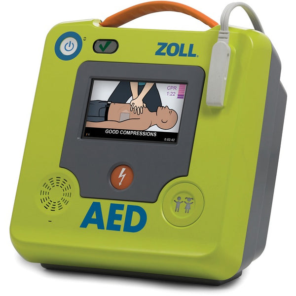 ZOLL Medical AED 3 Semi Automatic Defibrillator, Semi-automatic, Green (ZOL851100110101) Each