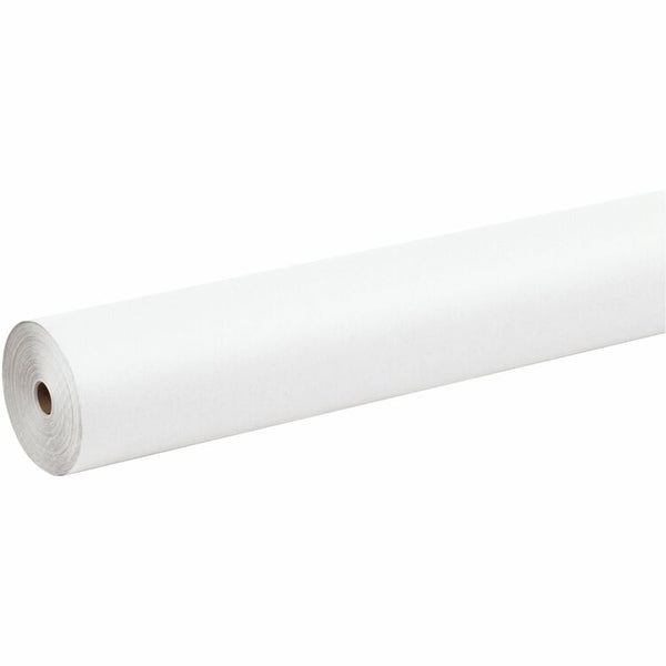 Pacon Antimicrobial Paper Rolls - School, Drawing, Banner, Display, Office, Restaurant, Sketching - 48"Width x 200 ftLength - 1 Roll - White - Paper (PACP1050101)