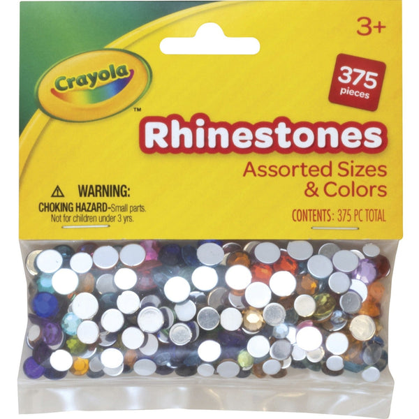 Creativity Street Rhinestones Assortment - Multicolor - Plastic - 100 / Bag (PACP3572CRA) 1 Bag