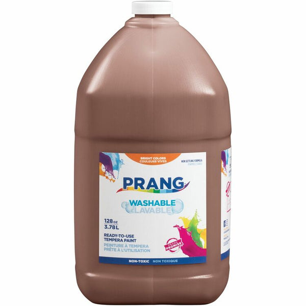 Prang Washable Paint - 1 gal - 1 Each - Brown (DIXX10608) Each