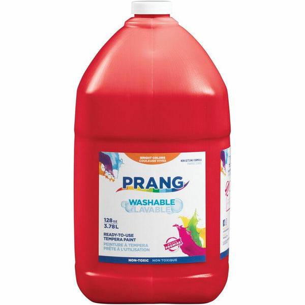 Prang Washable Paint - 1 gal - 1 Each - Red (DIXX10601) Each