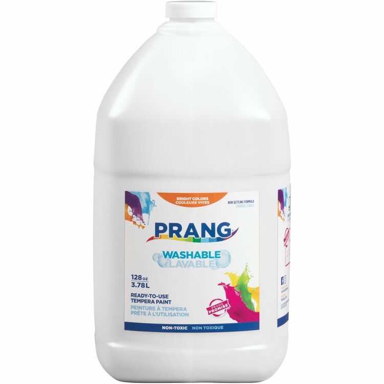 Prang Washable Paint - 1 gal - 1 Each - White (DIXX10607) Each