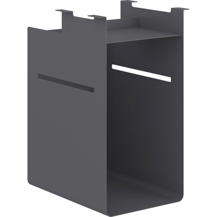 HON Fuse Undermount Cubby - Modern - 10" x 15" Depth x 20", - Charcoal, Gray (HONUFO15NP02)