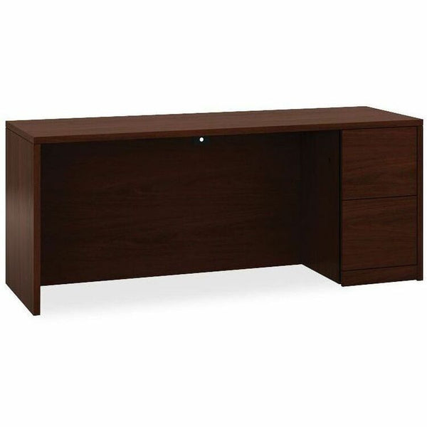 HON 10500 Series Full-Height Right Pedestal Credenza, 72w x 24d x 29.5h, Mahogany (HON105903RNN)