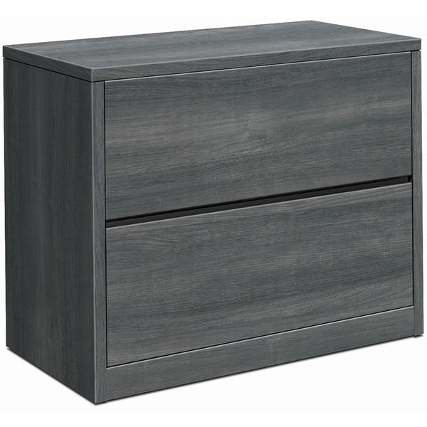 HON Lateral File, 2-Drawer, 36"x20"x29-1/2" , Sterling Ash (HON10563LS1)