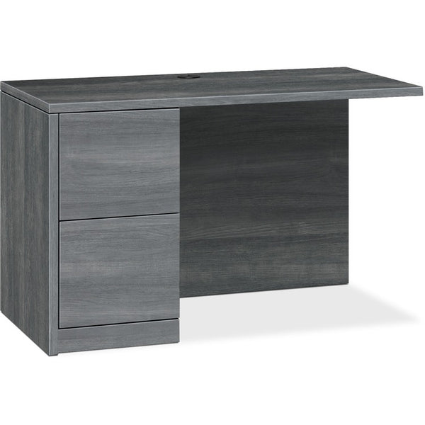 HON Left Return,f/Rt.Ped.Desk,F/F, 48"x24"x29-1/2" ,Sterling Ash (HON105906LLS1)