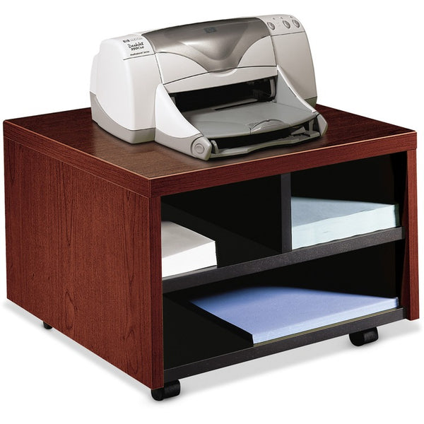 HON Printer/Fax Stand, Mobile, 20&quot;x19-7/8&quot;x14-1/8&quot;, Mahogany (HON105679NN)