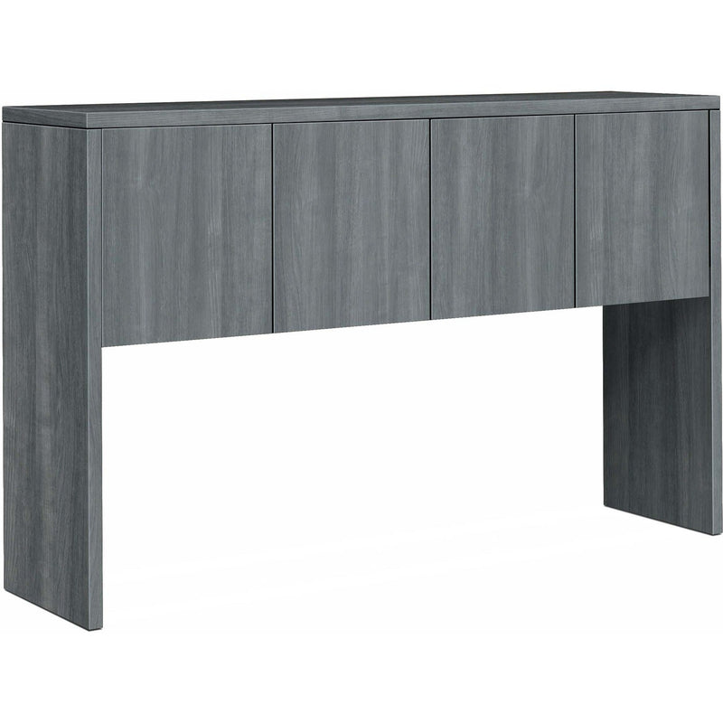 HON Stack-On Storage/Hutch, 60"x14-5/8"x37-1/8" , Sterling Ash (HON105324LS1) Each