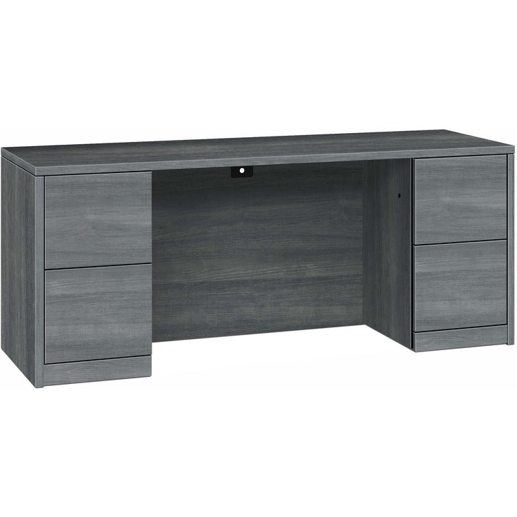 HON Credenza, w/Kneespace, 72"x24"x29-1/2" , Sterling Ash (HON105900LS1)