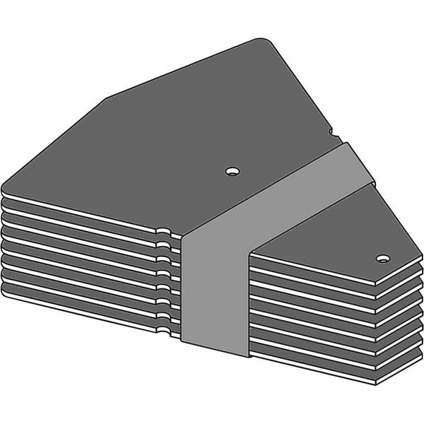 HON Counterweight, f/Disc/42" Round Tops, 16 lb, Black (HONHBTTCW)