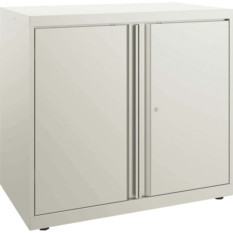 HON® Flagship Storage Cabinet with 4 Small and 4 Medium Bins, 30w x 18d x 28h, Loft (HONSC182830LGLO)