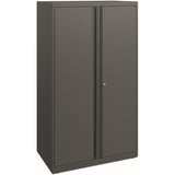 HON® Flagship Storage Cabinet with 6 Small, 6 Medium and 2 Large Bins, 30w x 18d x 52.5h, Charcoal (HONSC185230LGS)