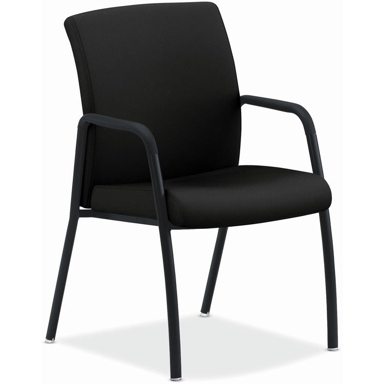 HON Guest Chair with Arms, 23" x 24" x 35-1/2", Black Centurion (HONIG107CU10)