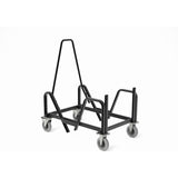 HON® Motivate Seating Cart, Metal, 21.38" x 34.25" x 36.63", Black (HONMSCART)