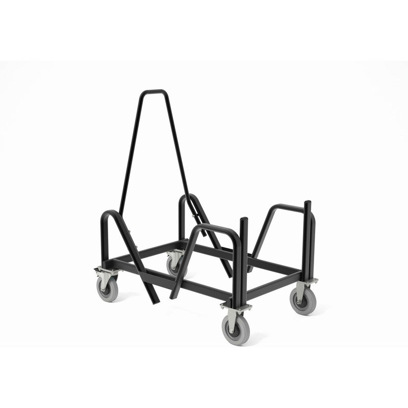 HON® Motivate Seating Cart, Metal, 21.38" x 34.25" x 36.63", Black (HONMSCART)