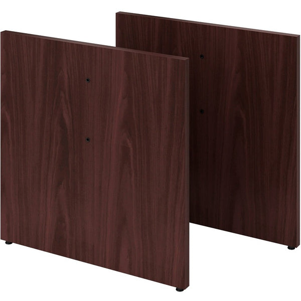 HON Preside Slab Base, 28-3/8" High, Mahogany, Pair (HONTLPBN)