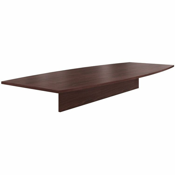 HON Preside Boat-Shaped Conference Table Top, 120"x48", Mahogany (HONT12048PNN)