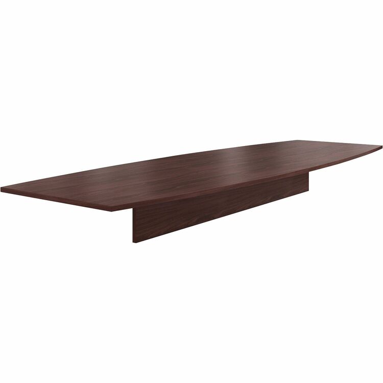 HON Preside Boat-Shaped Conference Table Top, 144"x48", Mahogany (HONT14448PNN)