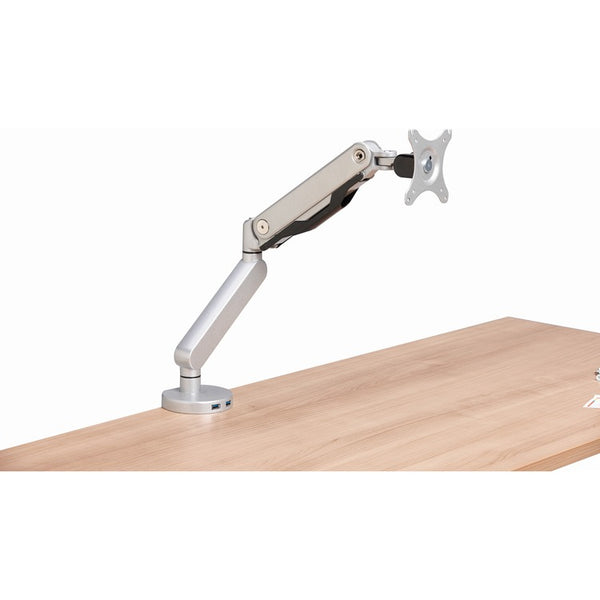 HON Monitor Arm, Singe, W/2 Usb Ports, 4.33"X13.98X12.83" , Se (HONBSMAUSB)