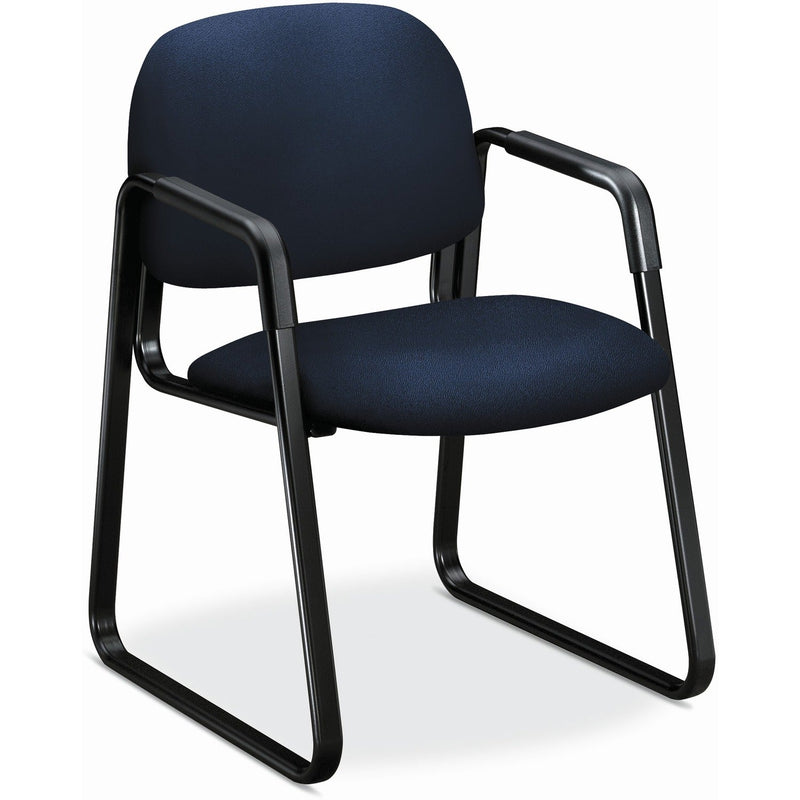 HON Solutions Seating 4000 Series Sled Base Guest Chair, Navy (HON4008CU98T)