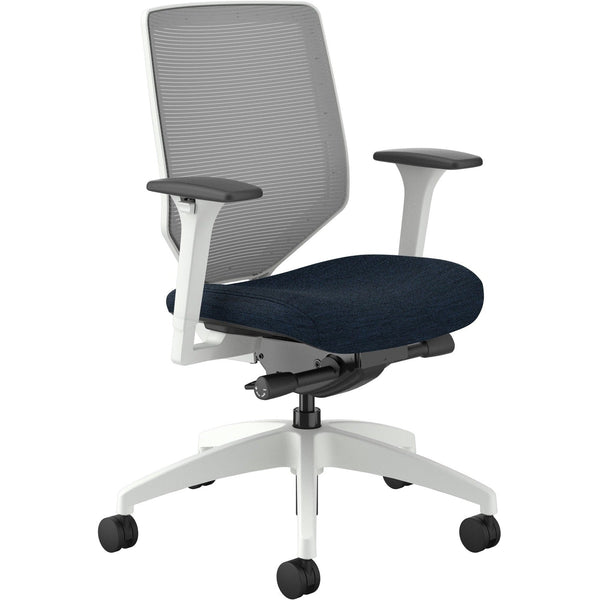 HON Task Chair,Mesh Back,29-1/2"x29-1/2"x42-1/2" ,Fog/Midnite/WE (HONSVTM2FCP90DW)