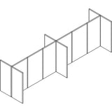 HON Verse HBV-P4230 Panel, 42" x 30"  (BSXP4230GYGY) Each