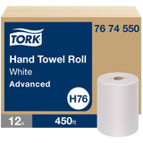 TORK Advanced Hand Towel Roll, 1 Ply, 1 15/16" Core, 12/Carton (TRK7674550) Case of 12