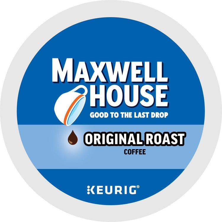 Maxwell House K-Cup Original Roast Coffee - Compatible with Keurig Brewer - Medium - 24 / Box (GMT8043) Box of 24