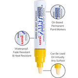 uniball uni-Paint PX-30 Oil-Based Paint Marker, Yellow Ink, 6/Box (UBC63735BX) Box of 6