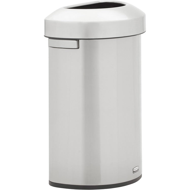 Rubbermaid Commercial Refine Half-Round Waste Container (RCP2147550) Each