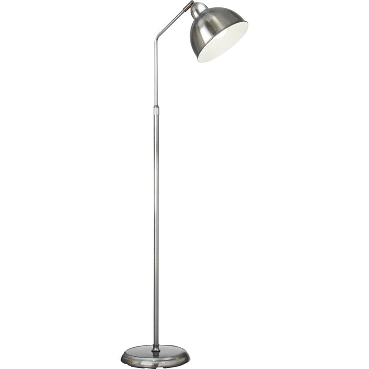 OttLite Covington LED Floor Lamp - 60", - 10" Width - 8.50 W LED Bulb - Brushed Nickel, Plated (OTTL1604NK9SHPR) Each