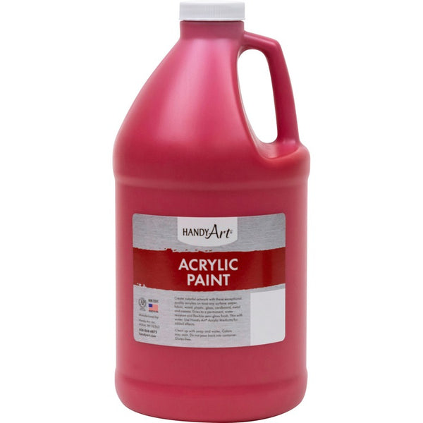 Handy Art Acrylic Paint - 2 quart - 1 Each - Brite Red (HAN102040) Each