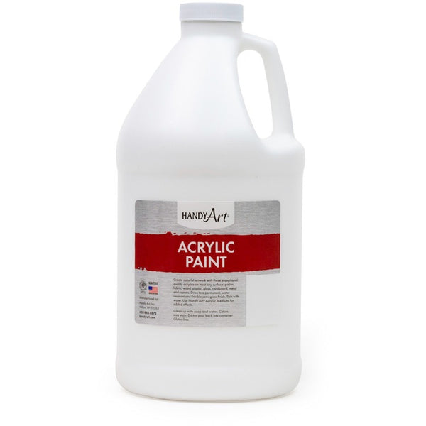 Handy Art Acrylic Paint - 2 quart - 1 Each - Titanium White (HAN102000) Each