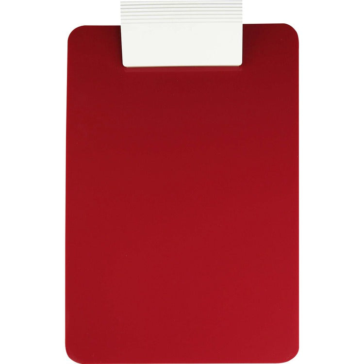 Saunders Antimicrobial Clipboard - Low Profile - 8 1/2" x 11" - Red, White - 1 / Each (SAU21611) Each