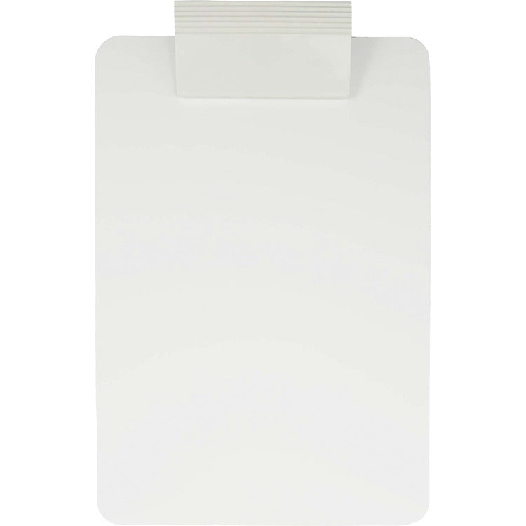 Saunders Antimicrobial Clipboard - Low Profile - 8 1/2" x 11" - White - 1 / Each (SAU21608) Each