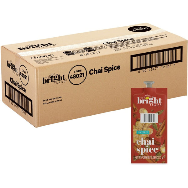 The Bright Tea Co. Chai Spice Black Tea Portion Pack - 100 / Carton (LAV48021) Case of 100