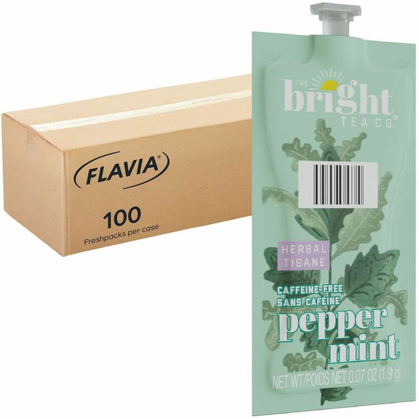 The Bright Tea Co. Peppermint Herbal Tea Freshpack (LAV48025) Case of 100