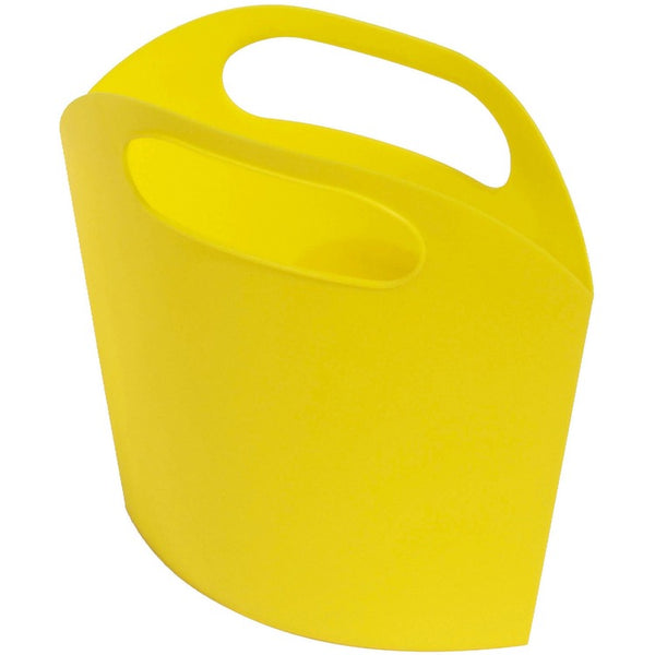 Deflecto Antimicrobial Kids Mini Tote Yellow - External Dimensions: 8" x 5.4" Depth x 2", - Plastic - Yellow - For Art Supplies, Crayon (DEF39501YEL)