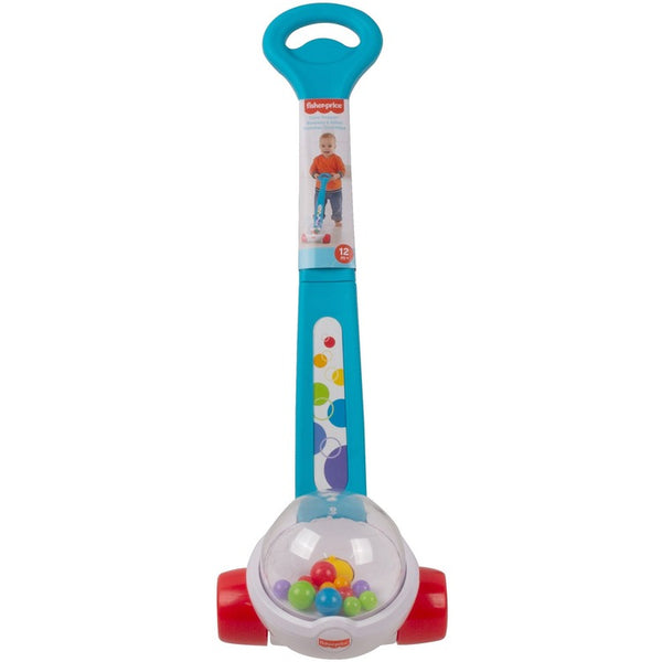 Fisher-Price Classic Corn Popper - Skill Learning: Gross Motor, Sensory, Color, Sound, Senses - 1-3 Year - Blue (FIPHBT55) Each
