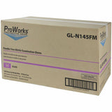 ProWorks Black Nitrile Exam Gloves, Powder-Free, Medium, 100/Box (HOSGLN145FM) Box of 100