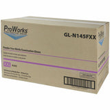 ProWorks Black Nitrile Exam Gloves, Powder-Free, XX-Large, 100/Box (HOSGLN145FXX) Box of 100